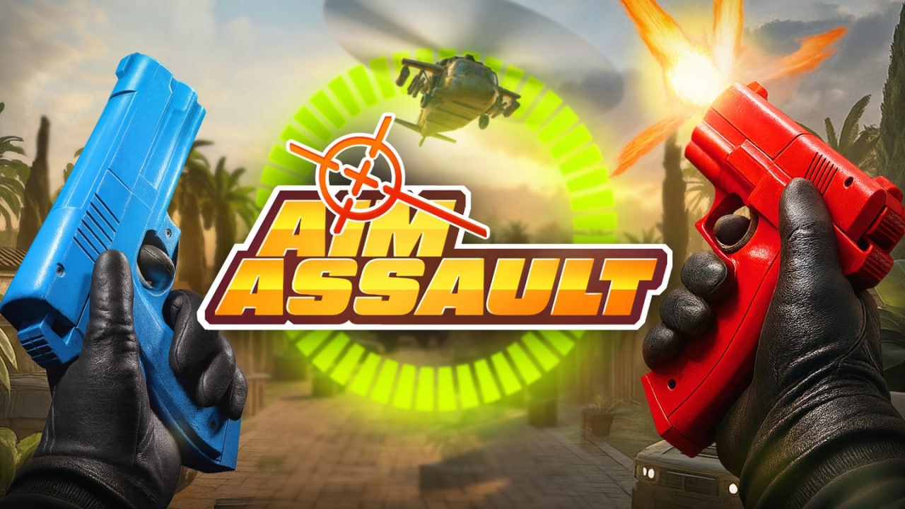 Аркадный рельсовый шутер Aim Assault вышел в Steam и на Meta Quest