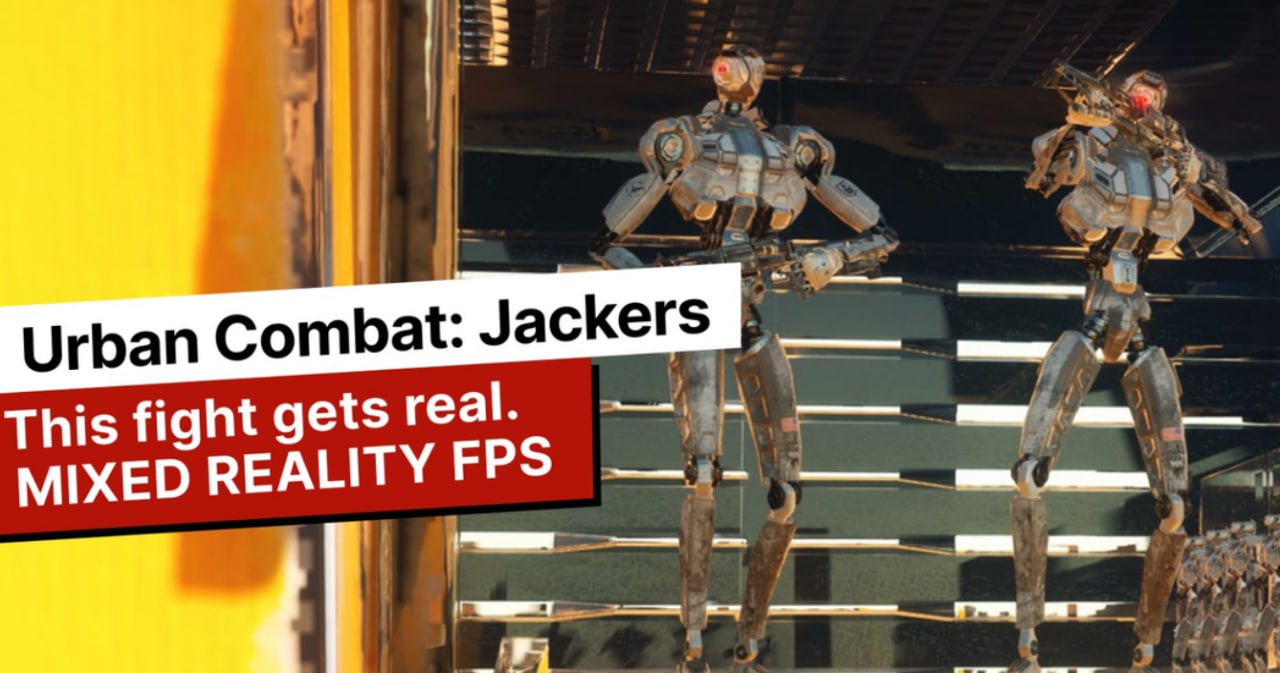 Для шлемов Meta Quest 3 и Quest Pro вышла Urban Combat: Jackers