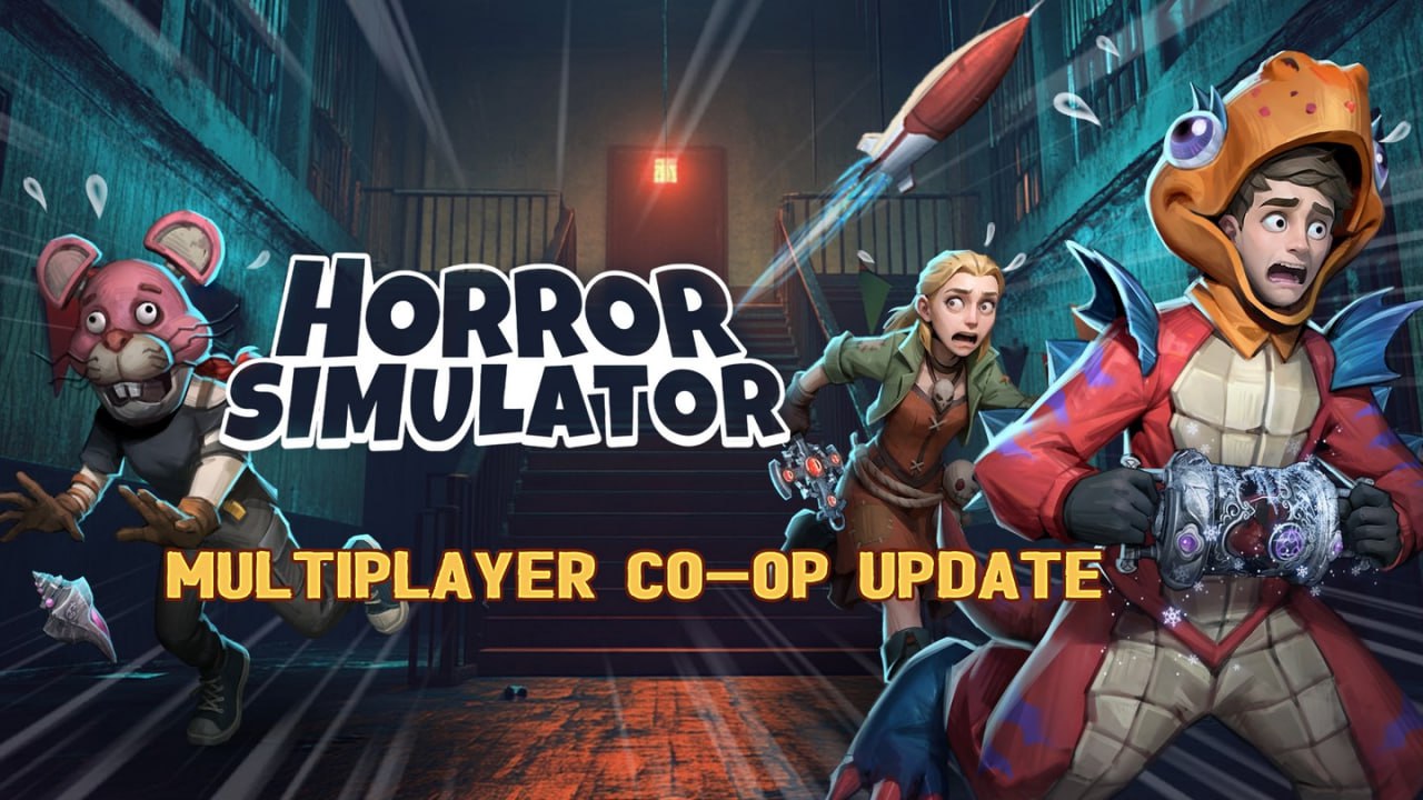 Мультиплеерный хоррор с говорящим названием Horror Simulator VR добрался до Steam