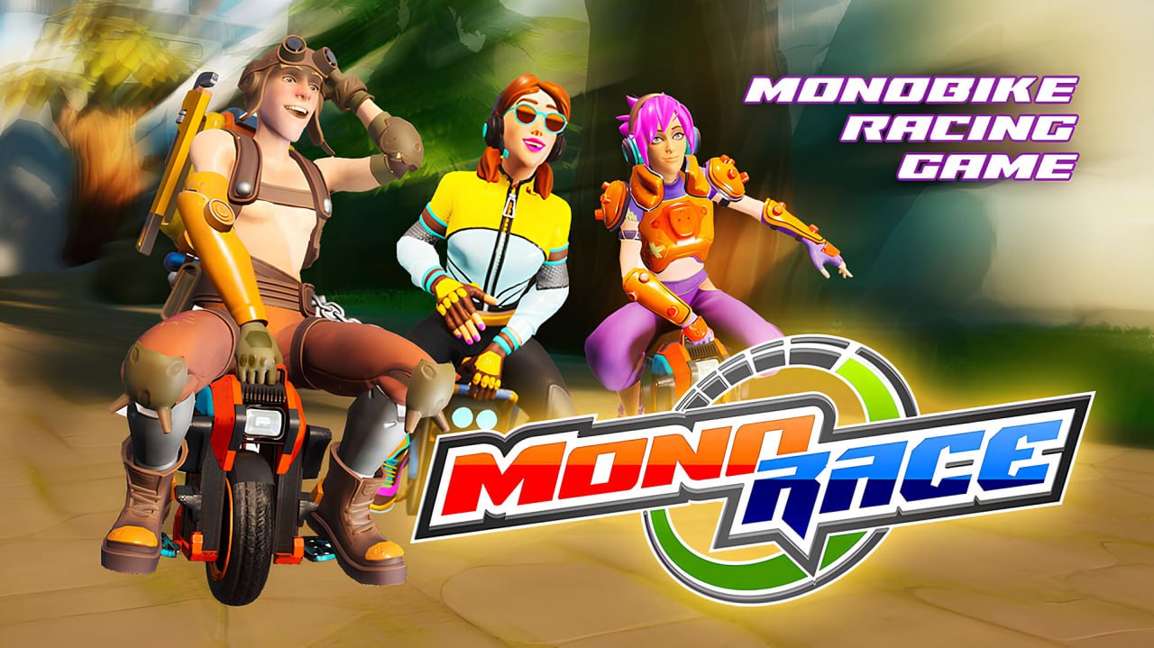 Аркадная гонка на моноколесах MonoRace вышла в Steam