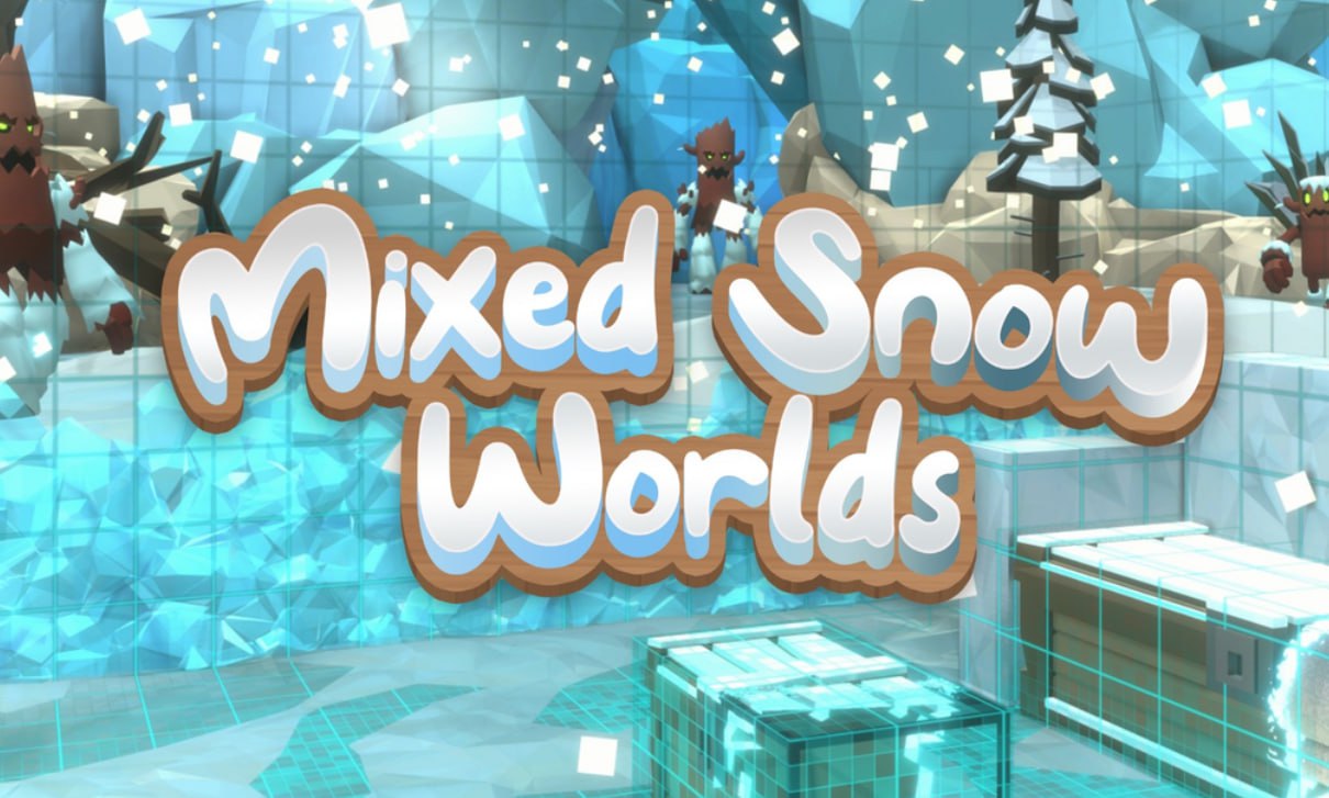 Заморозьте свою гостиную благодаря Mixed Snow Worlds