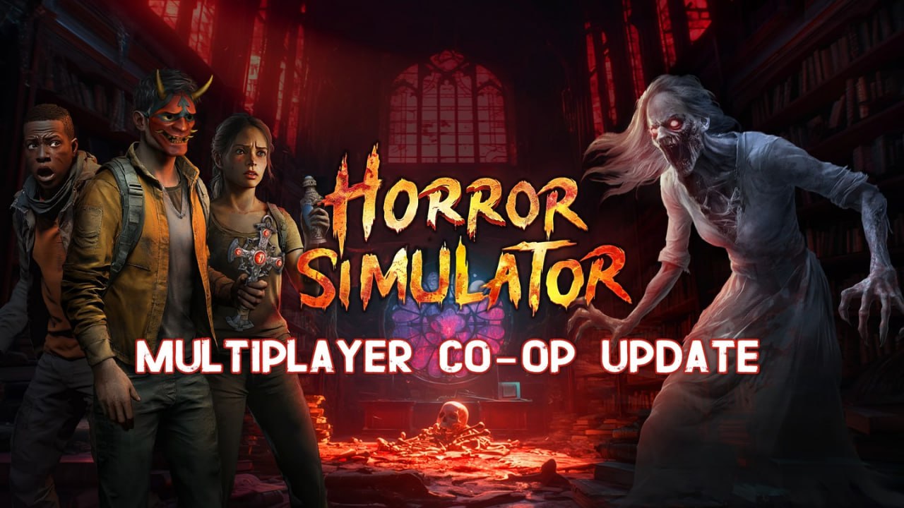 На прошлой неделе совсем забыл рассказать о выходе из раннего доступа мультиплеерной игры Horror Simulator для шлемов Meta Quest