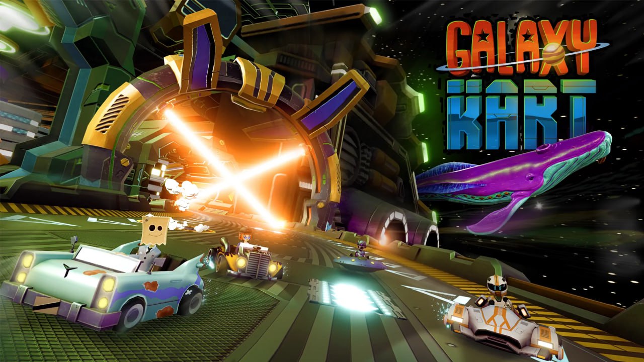 Мультиплеерная аркадная гонка Galaxy Kart VR вышла из раннего доступа в Steam