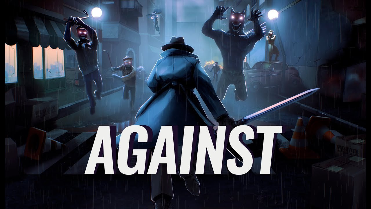 В Steam из раннего доступа вышла игра от JoyWay — ритм-шутер AGAINST в сеттинге нуарного комикса