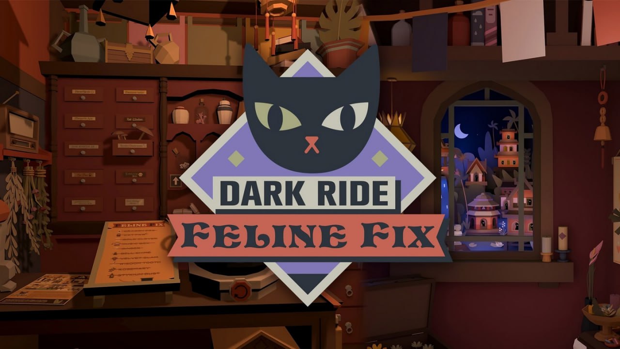 Уютное VR-приключение Dark Ride: The Feline Fix стало доступно в Steam