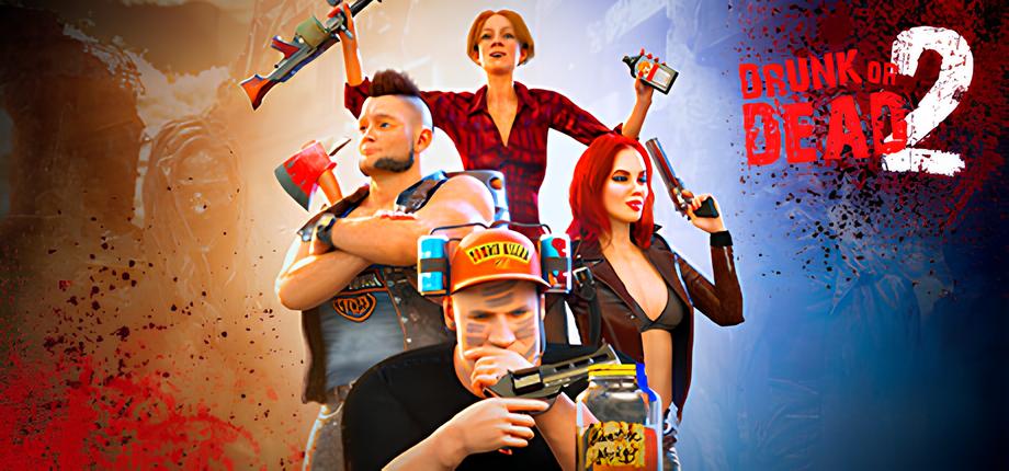 В Steam вышел зомби-шутер Drunk or Dead 2 с поддержкой кооперативного прохождения