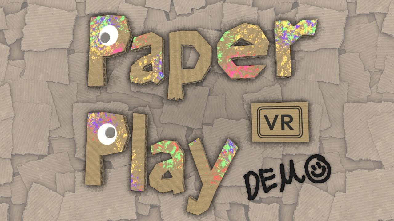 Ещё одно интересное VR-демо в Steam — Paper Play VR