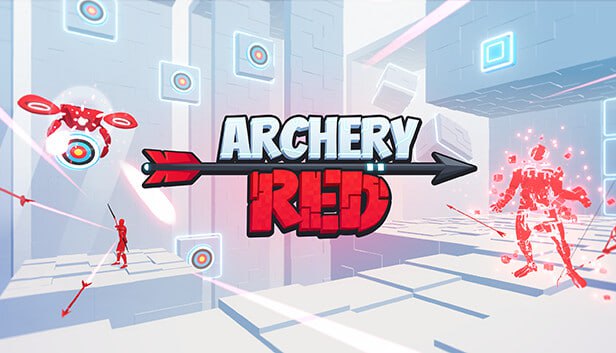 В Steam вышел симулятор лучника в эстетике Super Hot — Archery RED