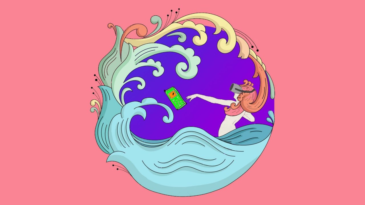 В Steam и на шлемах Meta Quest вышла медитативная игра с говорящим названием Throw Your Phone (Into The Ocean)