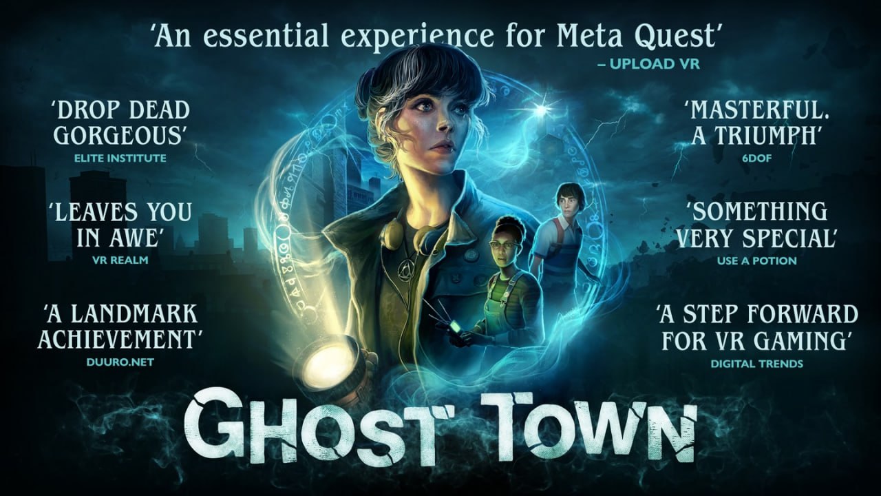 Приключенческая VR-головоломка Ghost Town добралась до PlayStation VR2