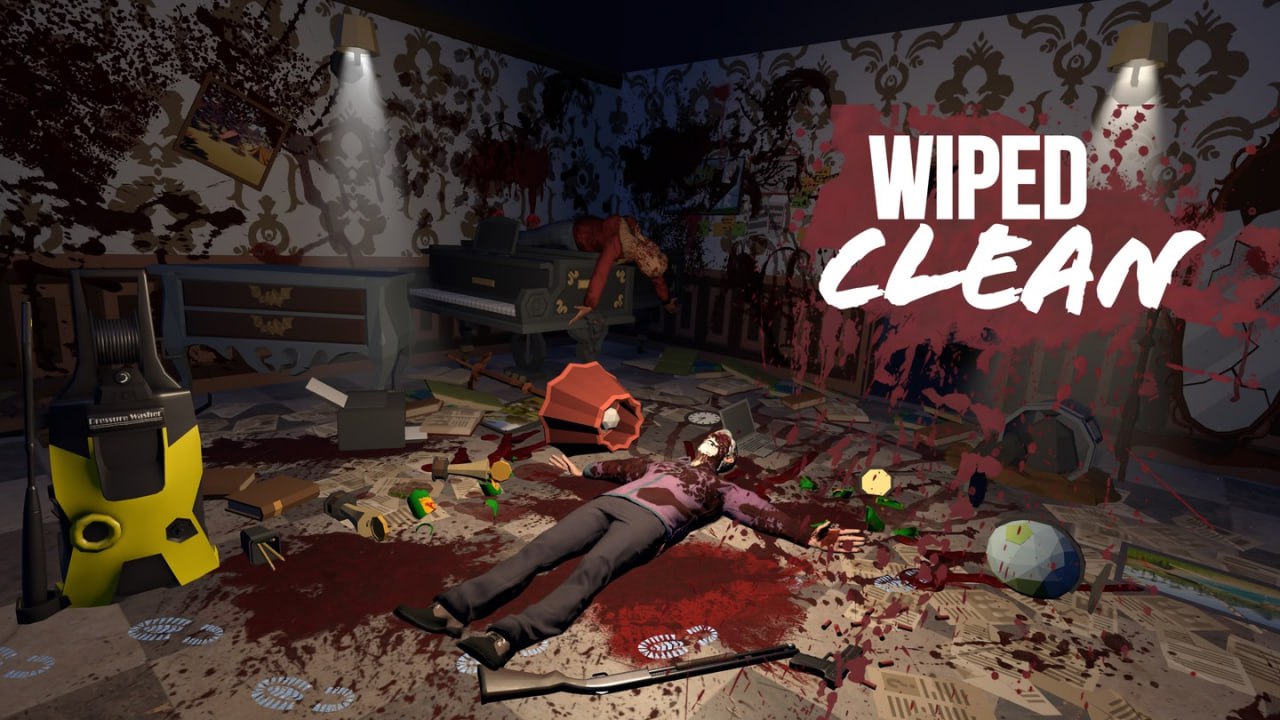 Сюжетный симулятор чистильщика мест преступлений Wiped Clean вышел в раннем доступе на ПК VR в Steam
