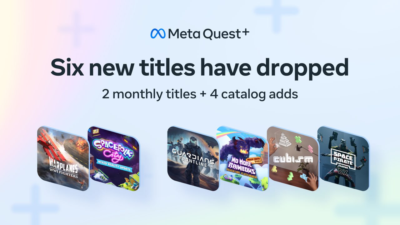 Новые игры в подписке Meta Quest+ в ноябре: 2 проекта можно забрать к себе на аккаунт и ещё 4 вошли в общий каталог