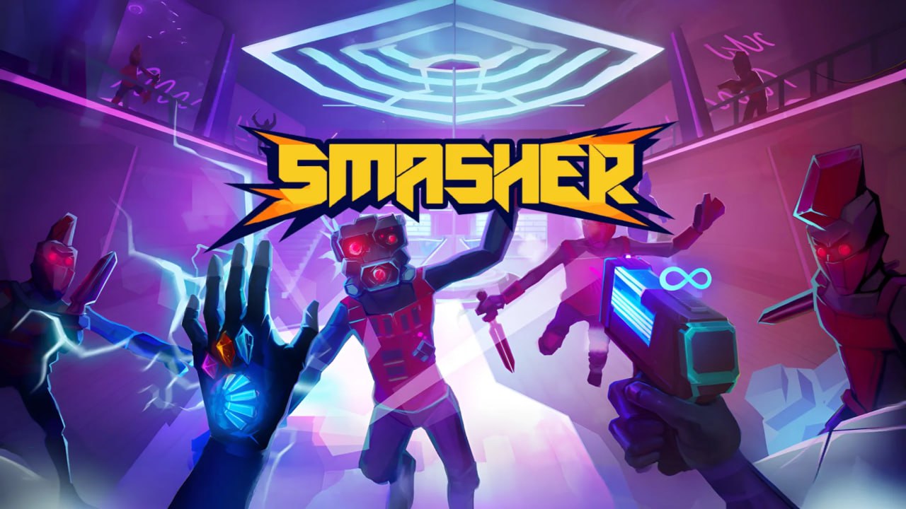 Аркадный VR-шутер в киберпанк-стилистике Smasher стал доступе в Steam и на Meta Quest