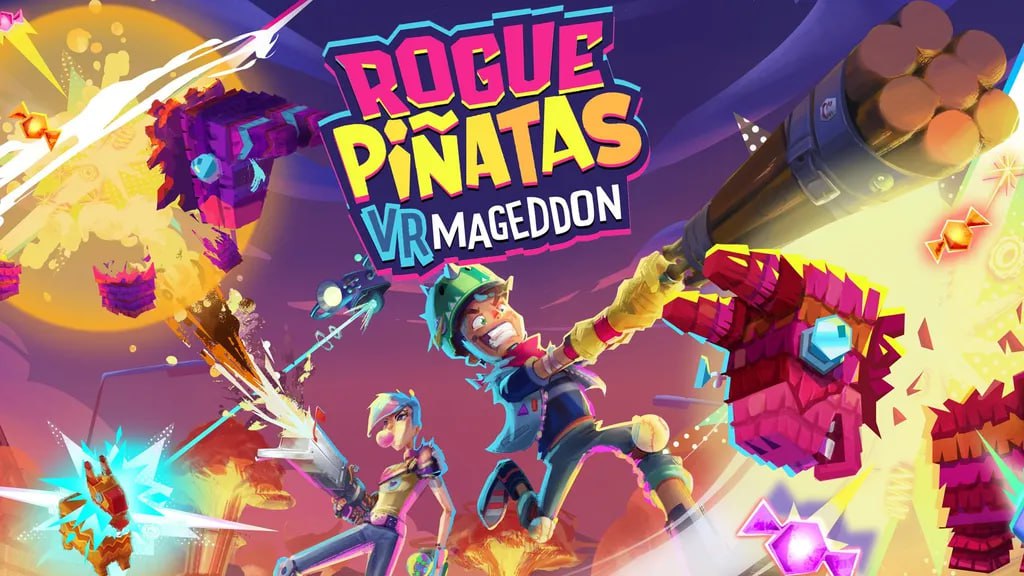 Сюрреалистичный аркадный экшен Rogue Piñatas: VRmageddon добрался до Steam