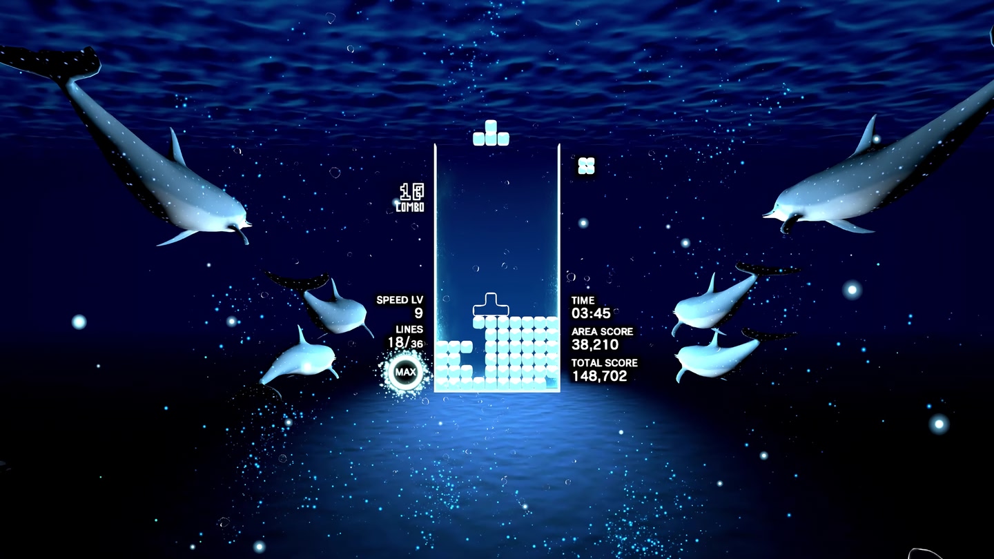 Скриншот Tetris Effect: Connected