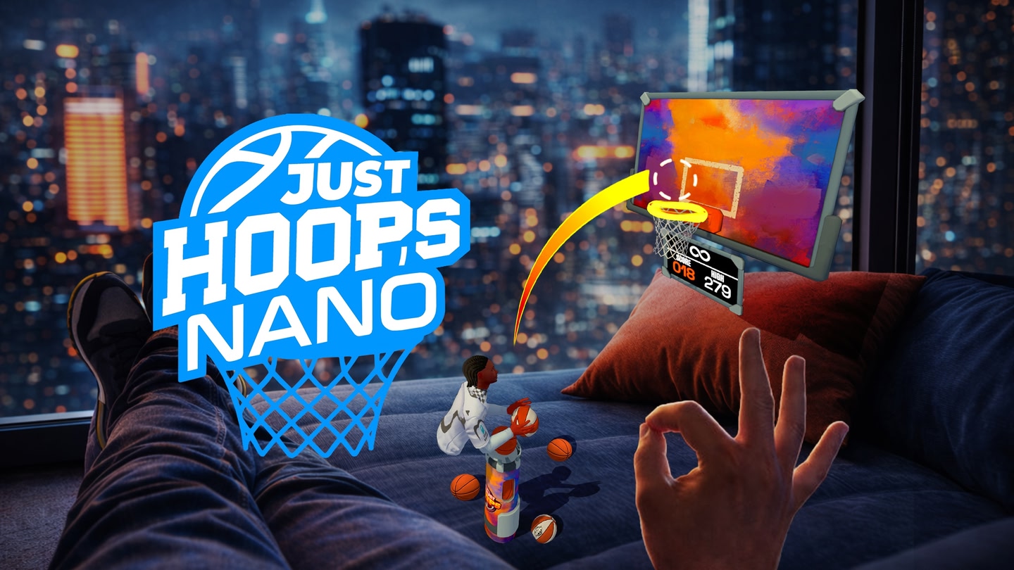 Аркадный баскетбол для отдыха на диване: в Meta Quest вышла Just Hoops Nano