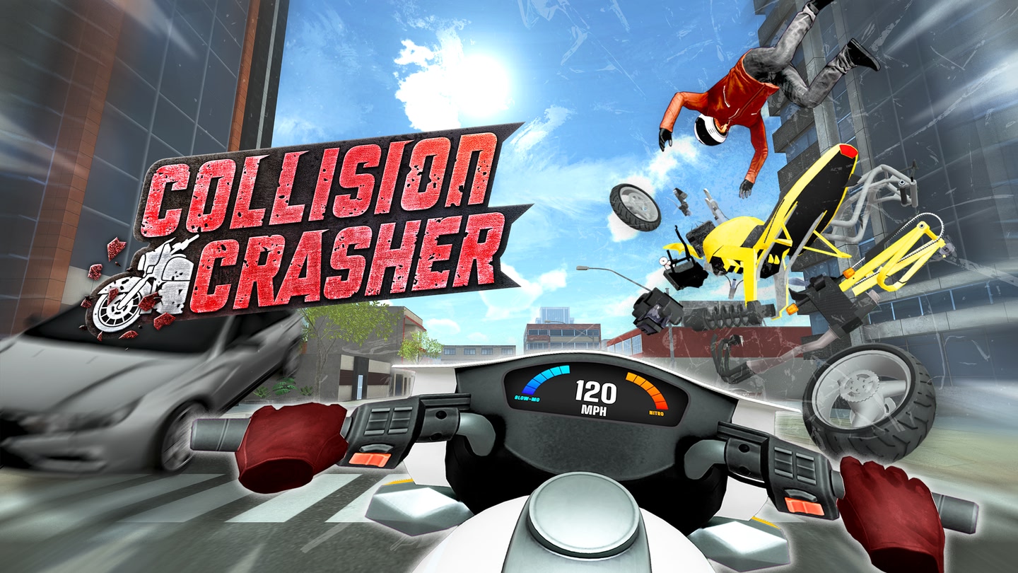 Безумные скорости и массовые ДТП в новом аркадном мотосимуляторе Collision Crasher на Meta Quest